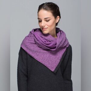 Lululemon Vinyasa Scarf *Rulu
Mini Check Pique Ultra Violet Heathered Bl…